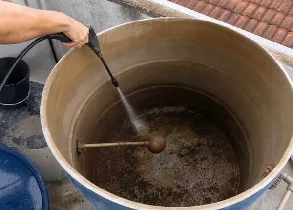 Avaliação de limpeza de caixa d'água em goiânia